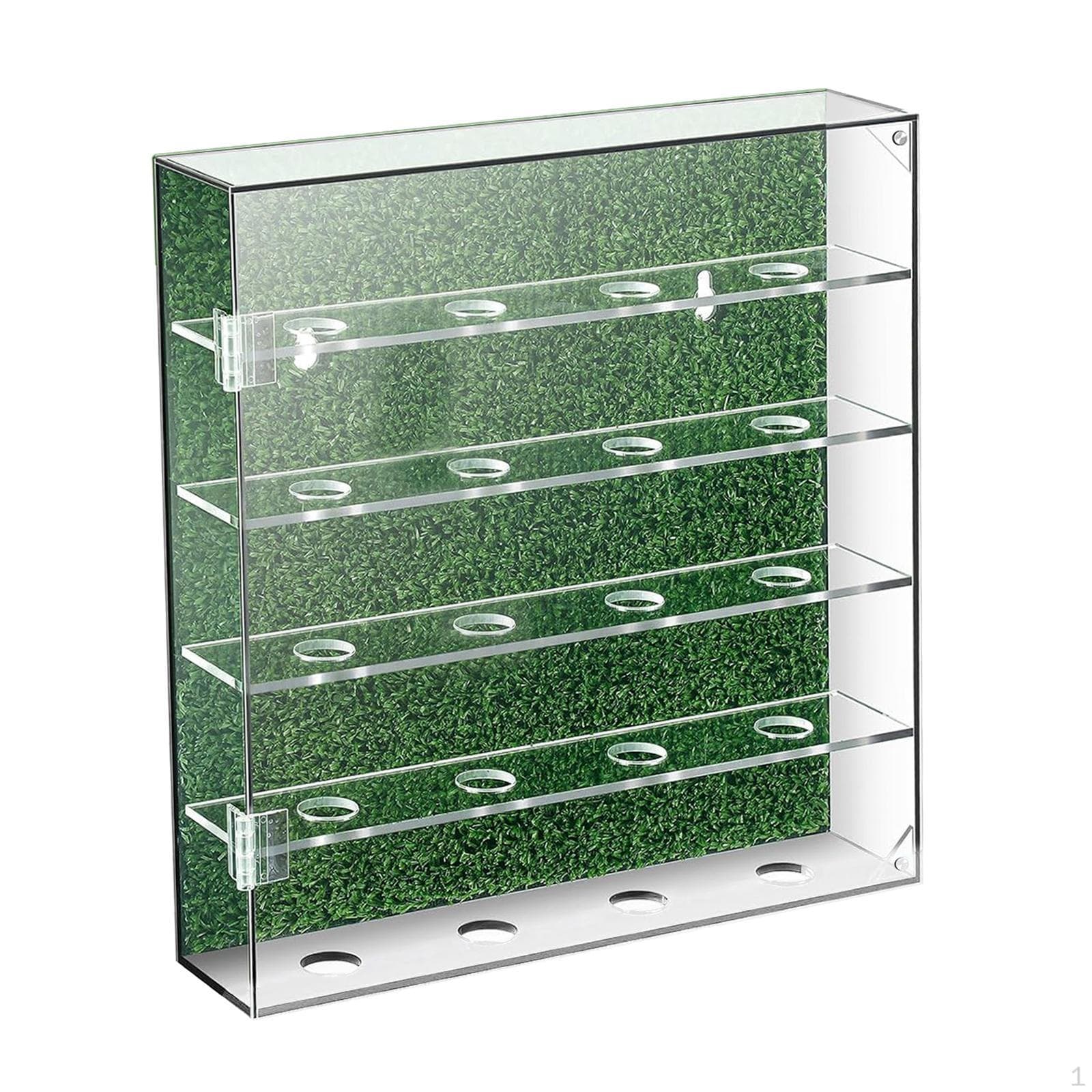 Soporte de Exhibición de Bolas de Golf Acrílico, Regalo para Escritorio de Oficina,