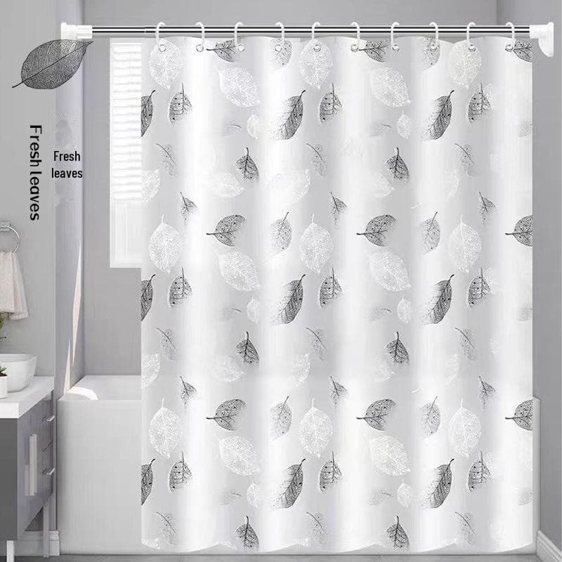 Cortina de Ducha Gruesa Impermeable para Partición de Baño