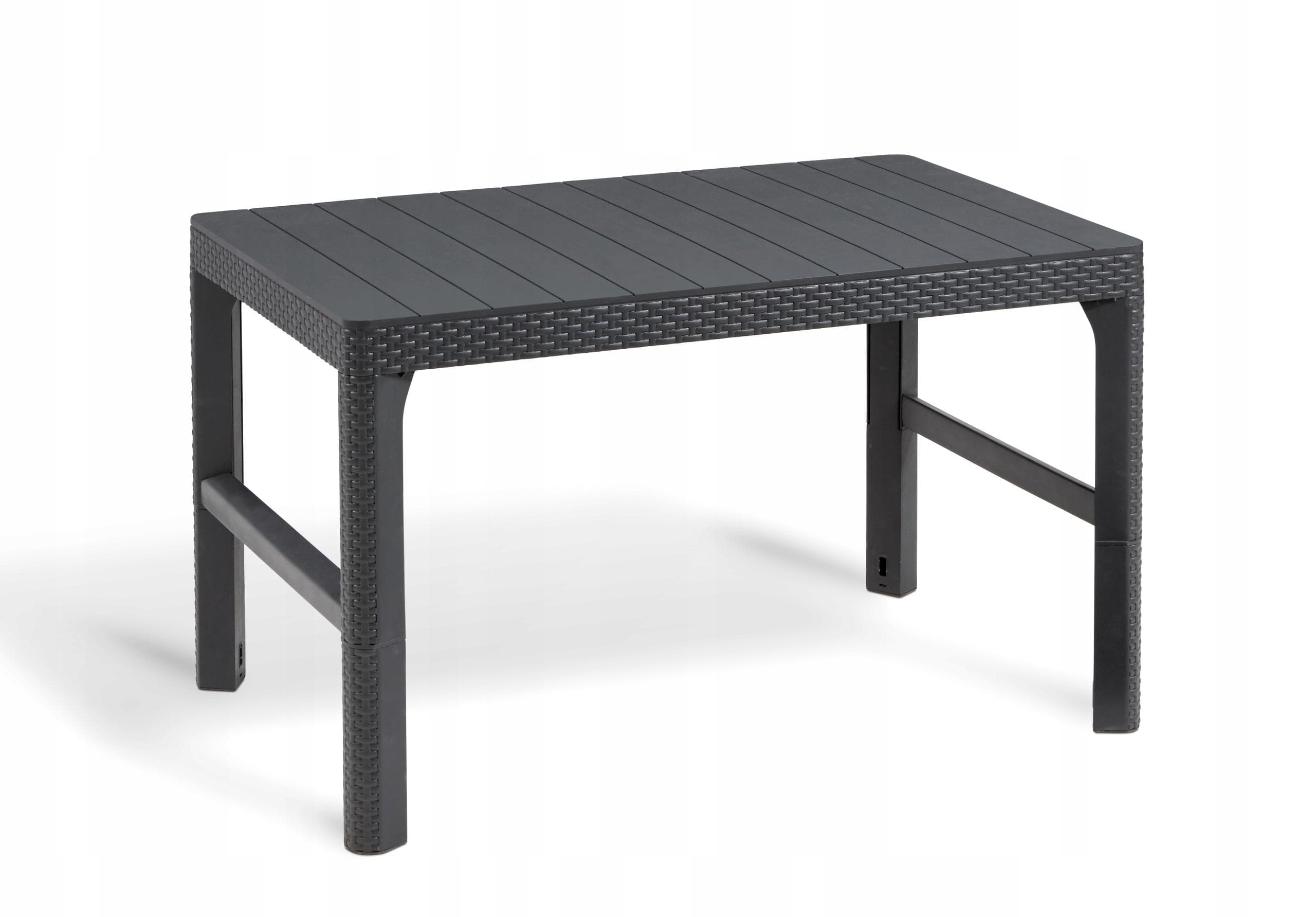 Mesa Mesa de Jardín Para Terraza Balcón Café Ajustable 2EN1 KETER marrón oscuro