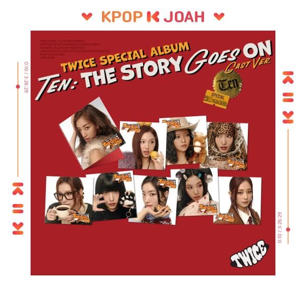 (Versión elenco) TWICE [TEN: La historia continúa] Álbum especial