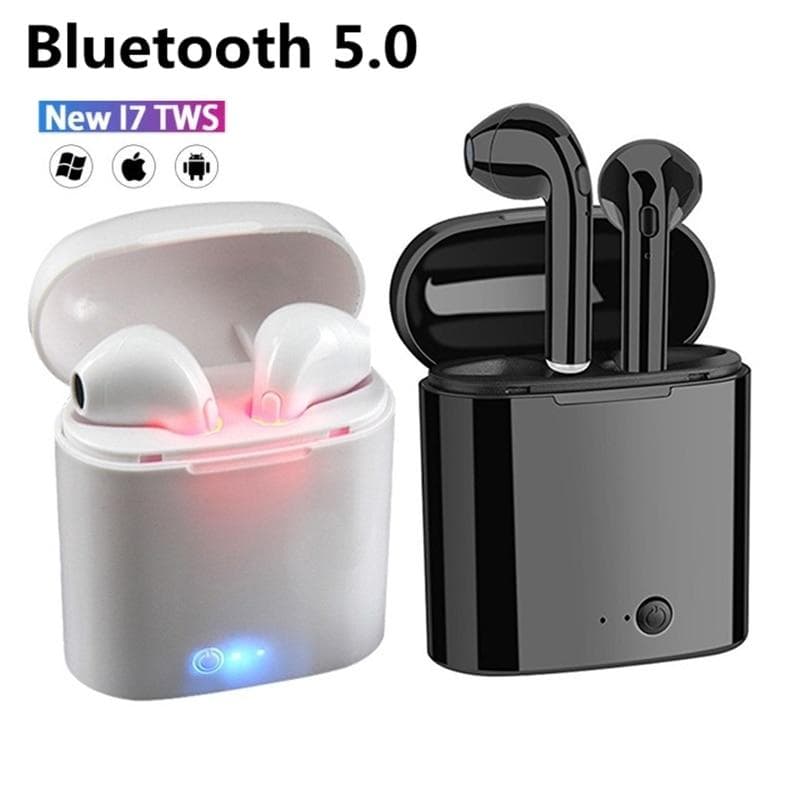 I7s TWS auriculares Bluetooth para todos los teléfonos inteligentes auriculares deportivos auriculares estéreo auriculares inalámbricos Bluetooth