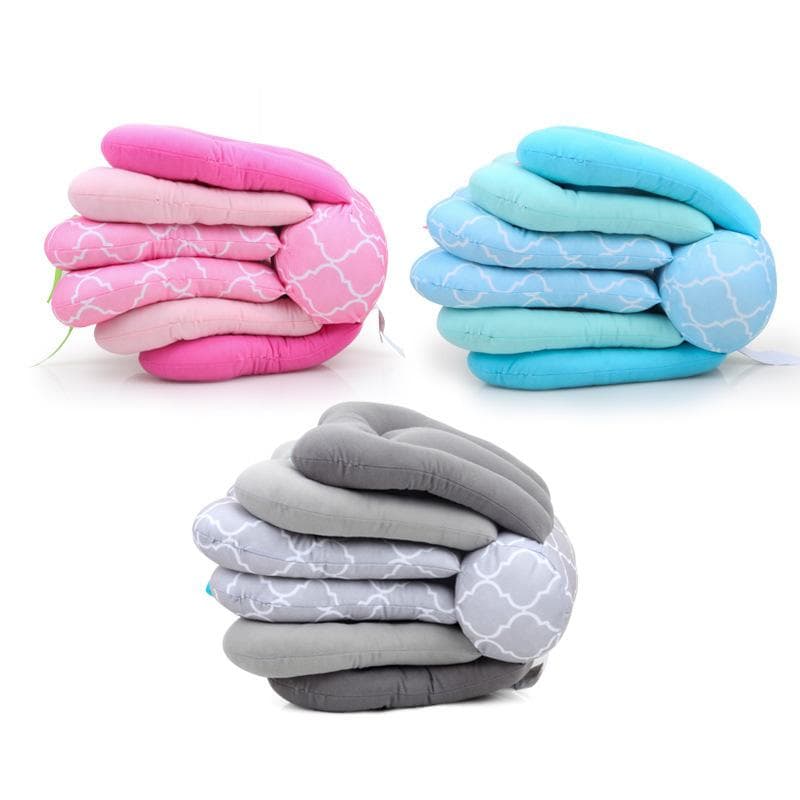 Cojín de Alimentación para Bebé Soporte para Biberón Cojín Multifuncional para Lactancia Cubierta de Lactancia Infantil Almohada de Lactancia
