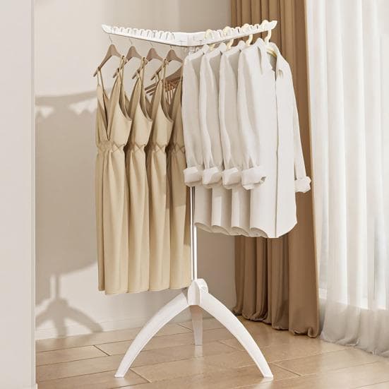 Tendedero plegable con 3 barras para colgar Alta estabilidad Gran capacidad de carga Instalación sencilla Percha plegable para pantalones y abrigos