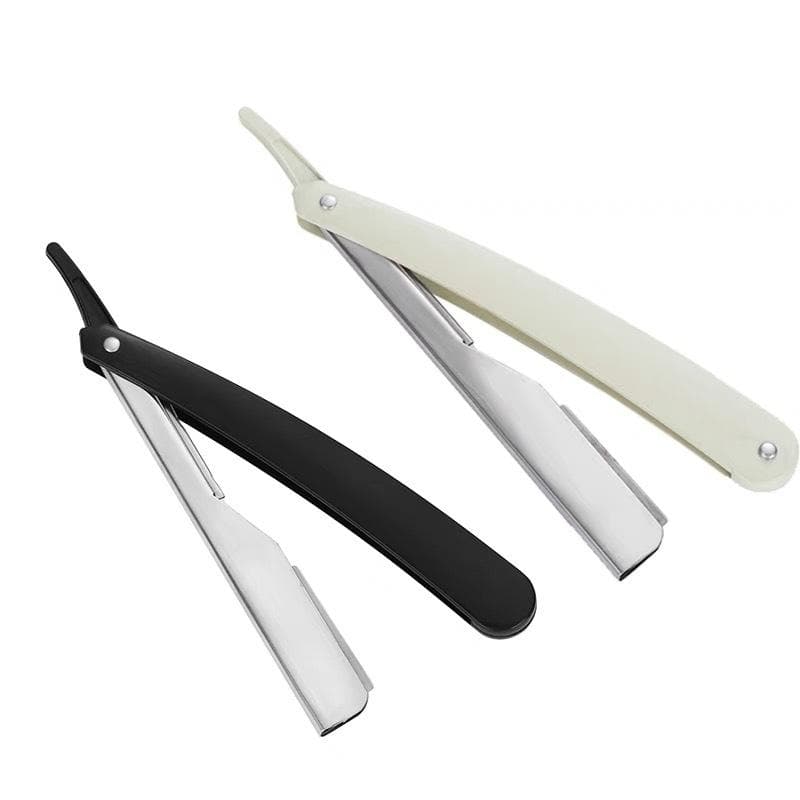 Maquinilla de afeitar para cejas para mujer, maquinilla de afeitar de seguridad, plegable, portátil, manual, accesorios de peluquería, peluquería