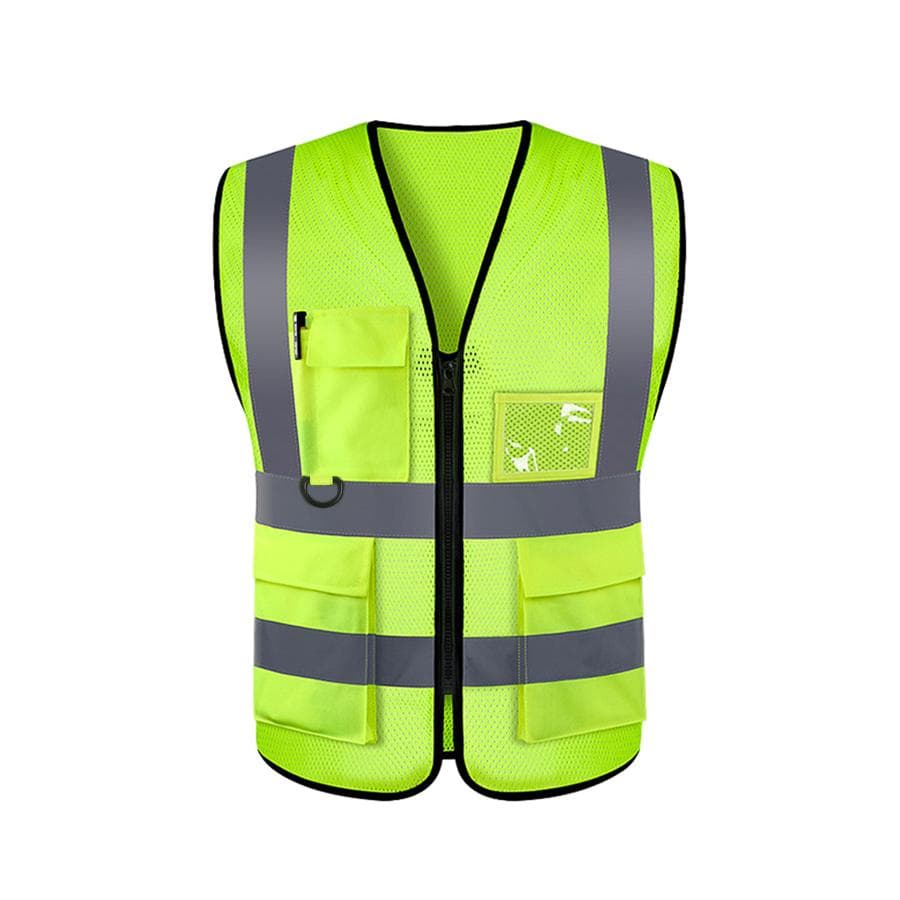 Seguridad Chaleco Reflectante de Alta Visibilidad Ajustable Chalecos Reflectantes de Seguridad Tráfico Noche Exterior Para Correr Ciclismo Deportes