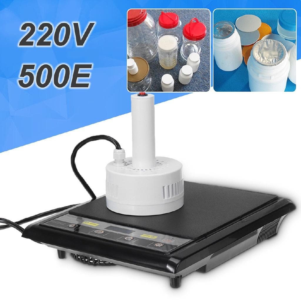 220V 0.8KW-1.2KW IP21 15-100mm Selladora de Inducción Manual Selladora de Tapas de Botellas 340×280×75mm