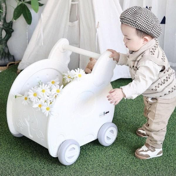 Hola Dino, ayuda para caminar, carrito de libros para bebé, andador para bebé, carrito de compras infantil, juguete, juguetes coreanos para niños