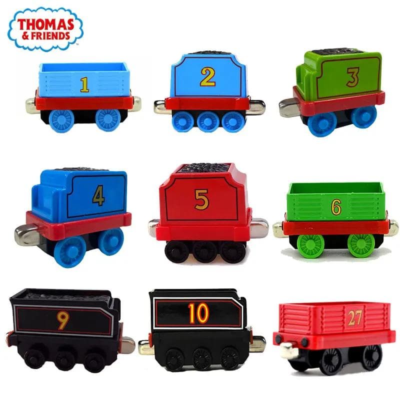 1:43 Accesorios Originales para Coches de Rol de Thomas y sus Amigos Thomas Edward Gorden Henry Vagón de Ferrocarril Dibujos Animados Clásicos