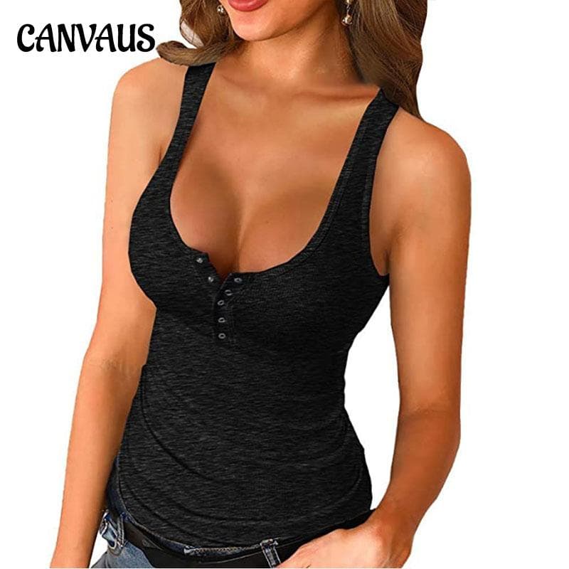 Camiseta interior de verano para mujer, camiseta ajustada sexy, camiseta sin mangas tejida, chaleco para mujer cm azul marino