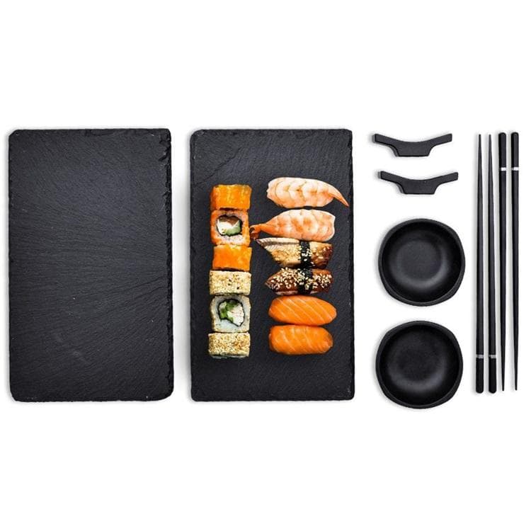 Set para hacer servir sushi para 2 personas comer servir platos