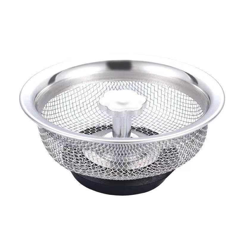 1 unidad de malla de acero inoxidable Universal respetuosa con el medio ambiente para fregadero, colador de fregadero de cocina, herramientas para el