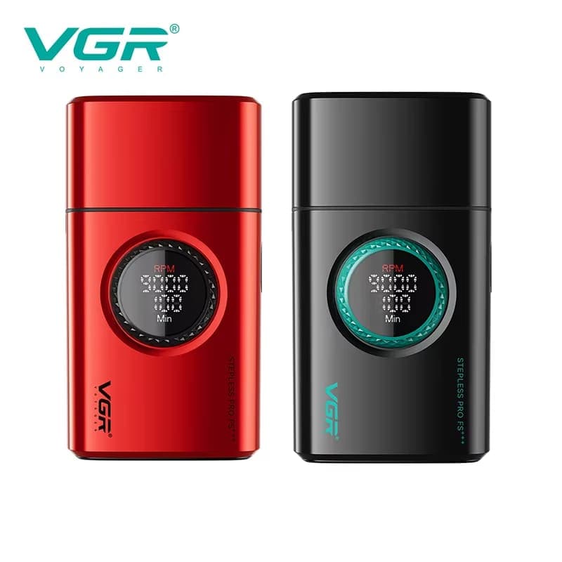 Afeitadora doméstica recíproca con motor de alta velocidad, pantalla digital y afeitadora eléctrica profesional recargable para hombres. Segura y