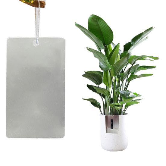 50 Uds etiquetas de árbol de aluminio etiquetas de plantas de Metal a prueba de herrumbre antioxidante impermeable ampliamente utilizado al aire