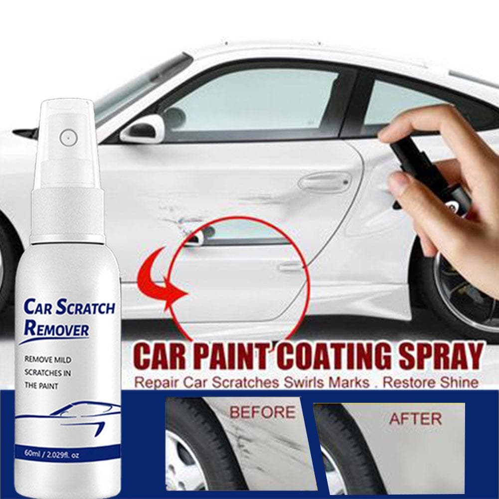 Spray Reparador de Rayones en Carrocería de Coche Removedor de Marcas Circulares Arañazos Reparación Cuidado de la Pintura Coche Agente Líquido