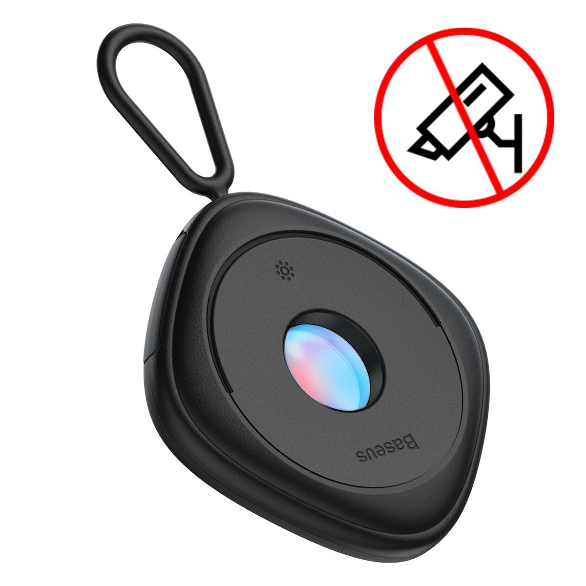 Detector de cámaras ocultas Baseus Heyo BSHA016 negro