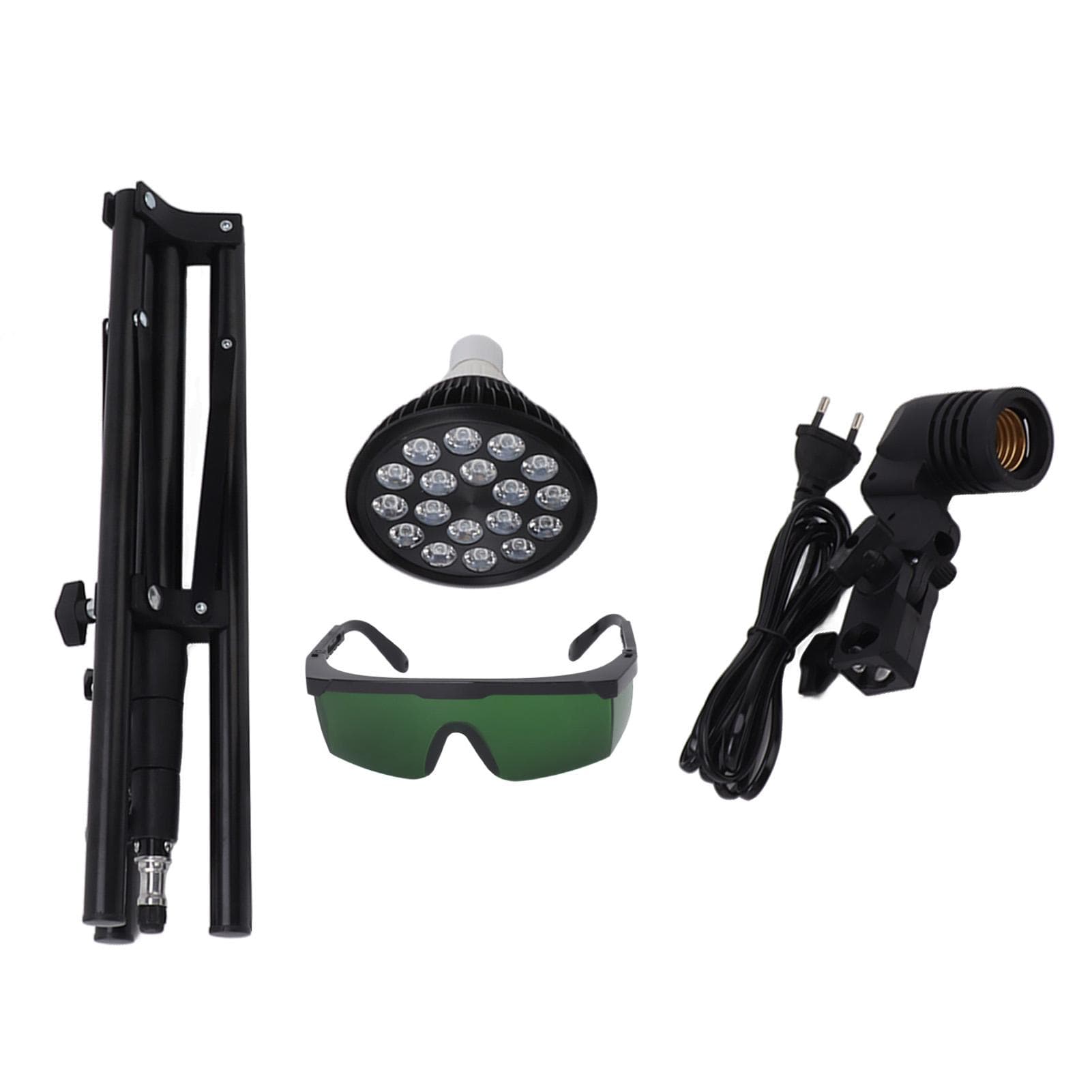 Lámpara bronceadora 460nm Luz solar Luz bronceadora de piel Trípode ajustable 54W 100?240V con bombillas para