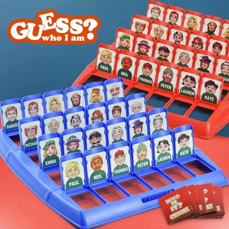 Juego de mesa  Adivina quién soy , divertido juego de memoria para familia y amigos, multijugador, interactivo, para fiestas, regalo para niños y