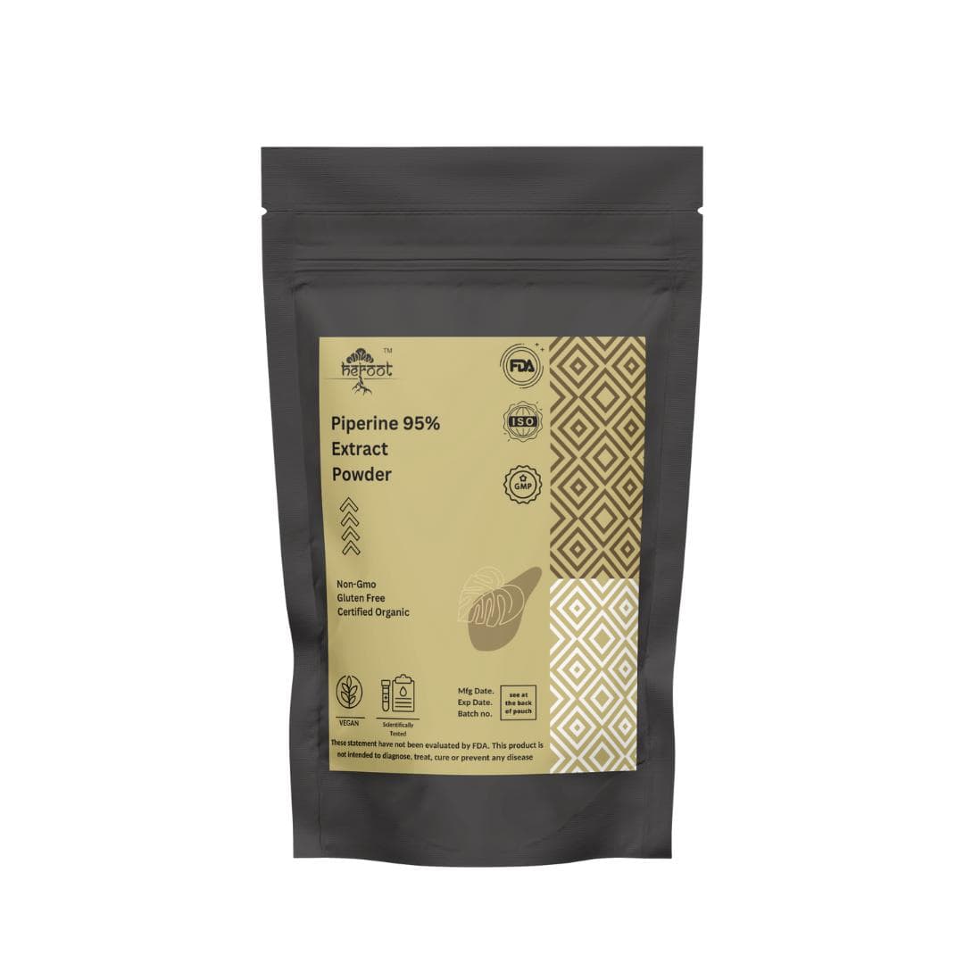 Extracto en Polvo de Piperina Heroot 95% | Ingrediente Derivado de la Pimienta Negra