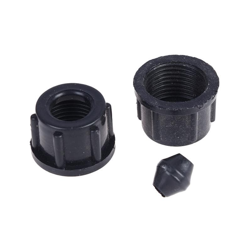 10 Piezas Conector de Tubo de Pulverizador Agrícola Tuerca Tapón de Tubo Tubería de Agua Interna 18Mm