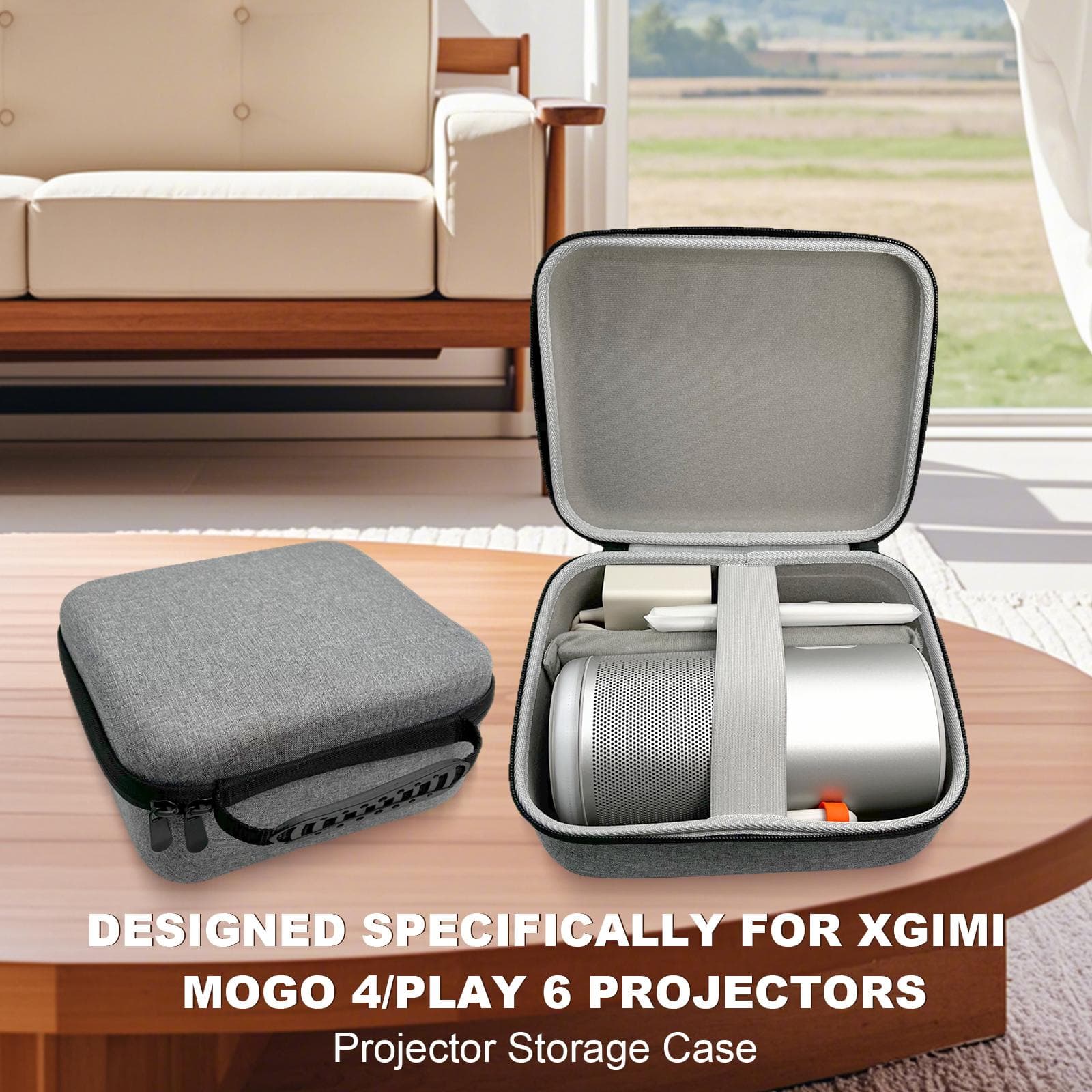 Para XGIMI MoGo 4 Estuche de Almacenamiento Bolsa Protectora Antiarañazos Funda Protectora Impermeable