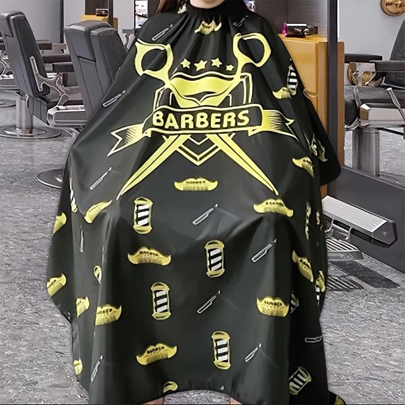 Capa Profesional de Peluquería para Corte de Cabello, Chal de Corte de Moda de Poliéster, Antiestática, Antiadherente, Irrompible, Envoltura de