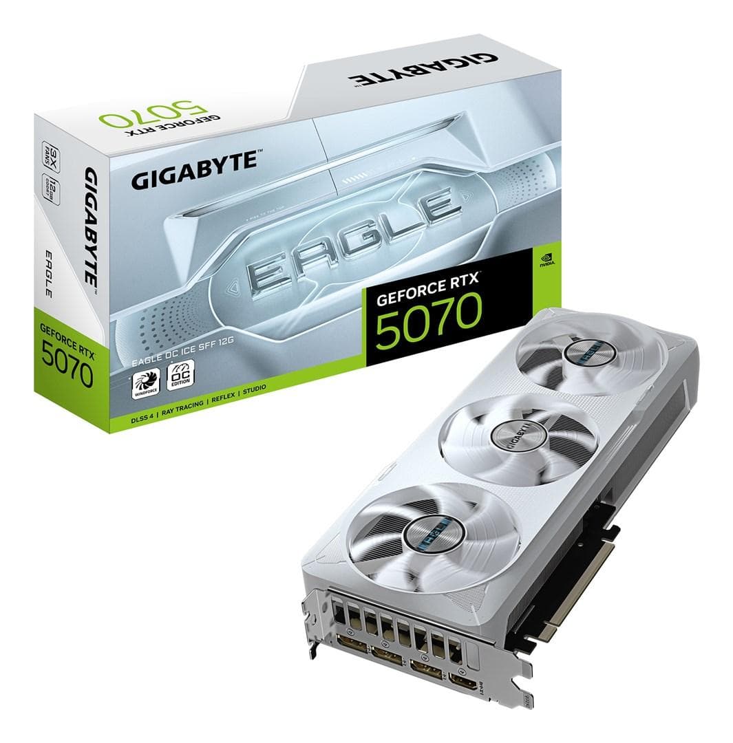 Placa de Vídeo Gigabyte Rtx 5070 Eagle Oc Ice 12Gb