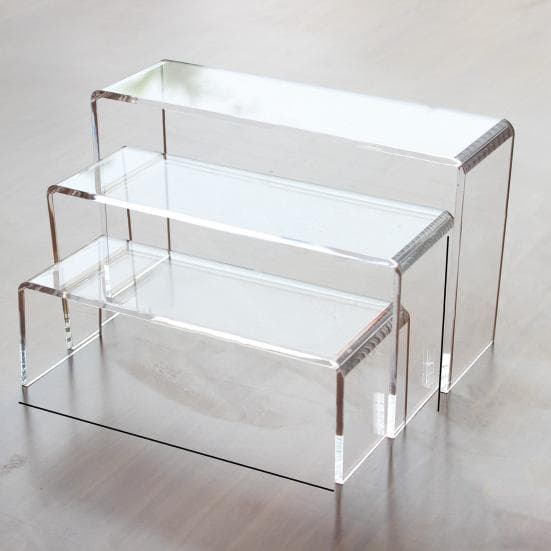 Estante de almacenamiento transparente para gabinete de cocina, resistente, no requiere ensamblaje, organizador de gabinete transparente para encimera