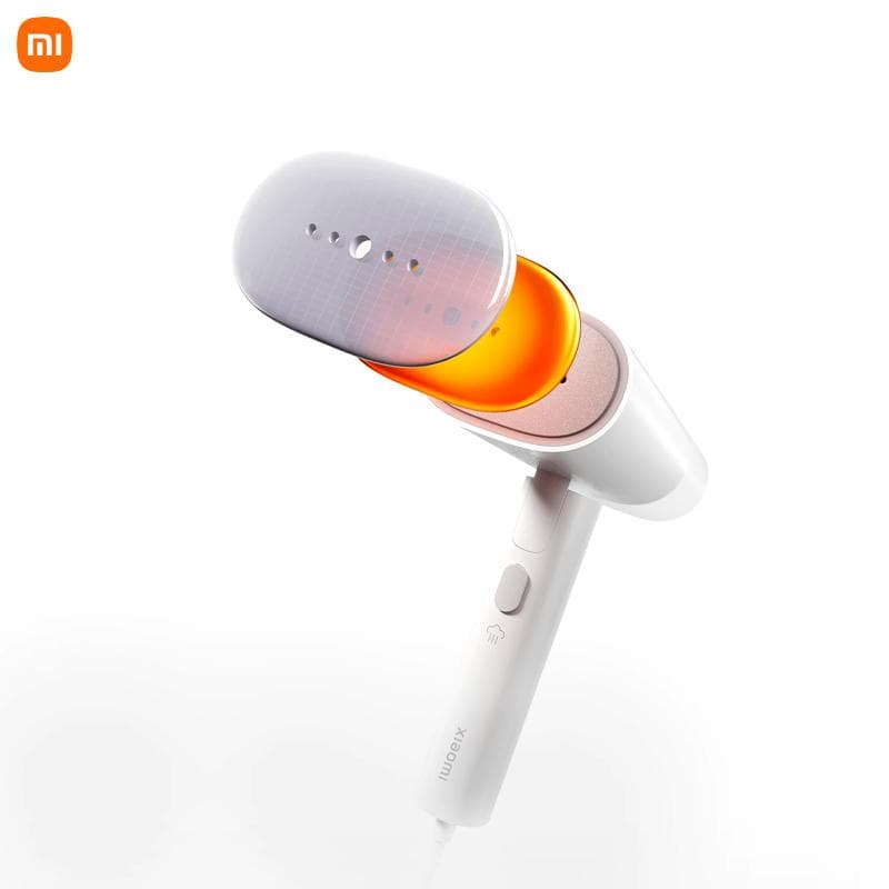 Xiaomi Vaporizador de ropa portátil de mano con 2 planchas colgantes