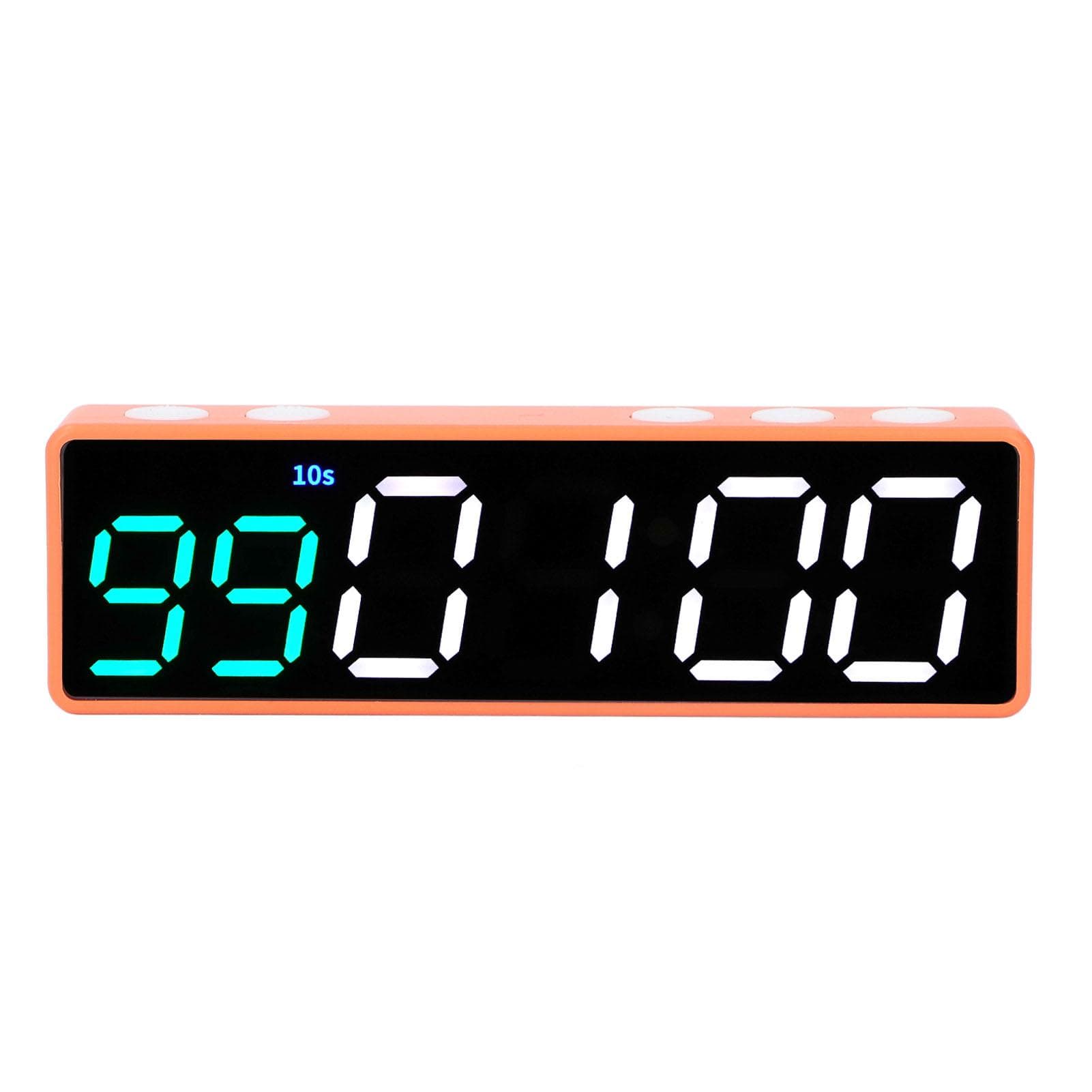 Reloj Temporizador de Fitness LED Digital Grande Anti Pantalla Temporizador de Intervalos de Entrenamiento para Hogar Garaje Escuela