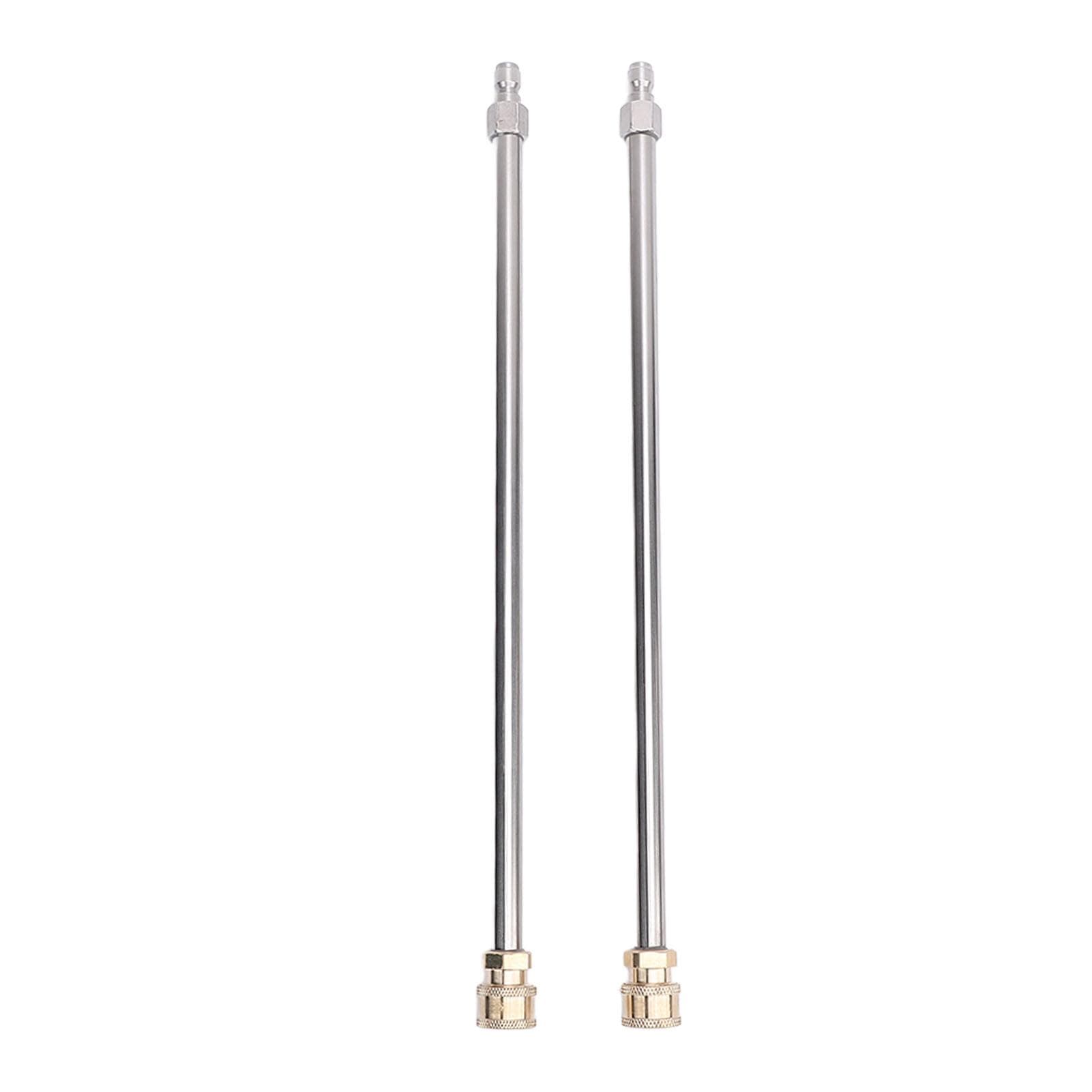 Lanza de Extensión para Hidrolimpiadora Acero Inoxidable de Alta Resistencia Varilla de Extensión para Hidrolimpiadora con 14