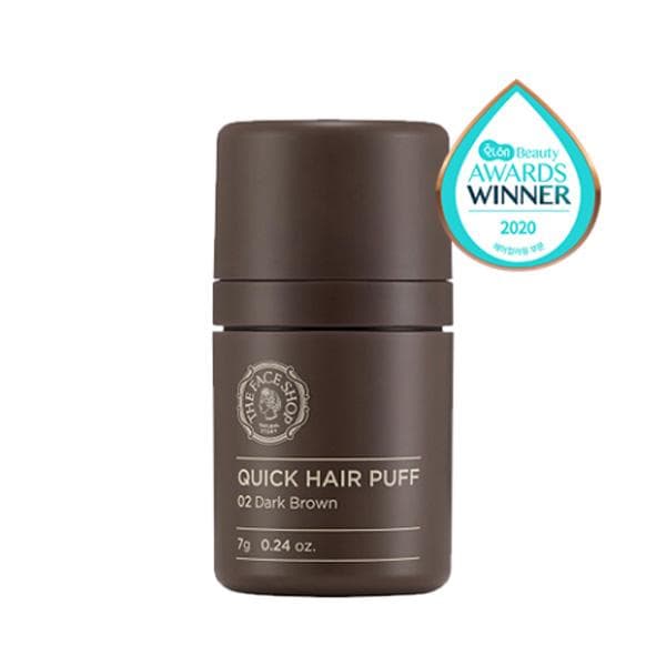 The Face Shop Quick Hair Puff para maquillaje de línea de cabello hombres/mujeres
