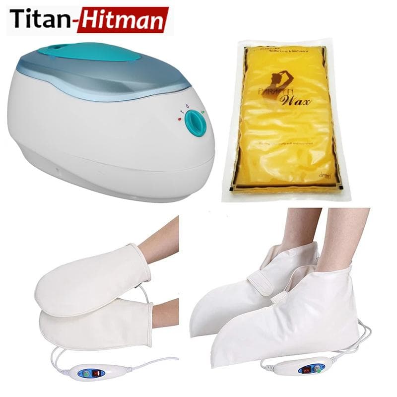 Máquina de parafina para manos y pies, calentador de cera, humectante para artritis, aislamiento automático temporizado, máquina de cera de