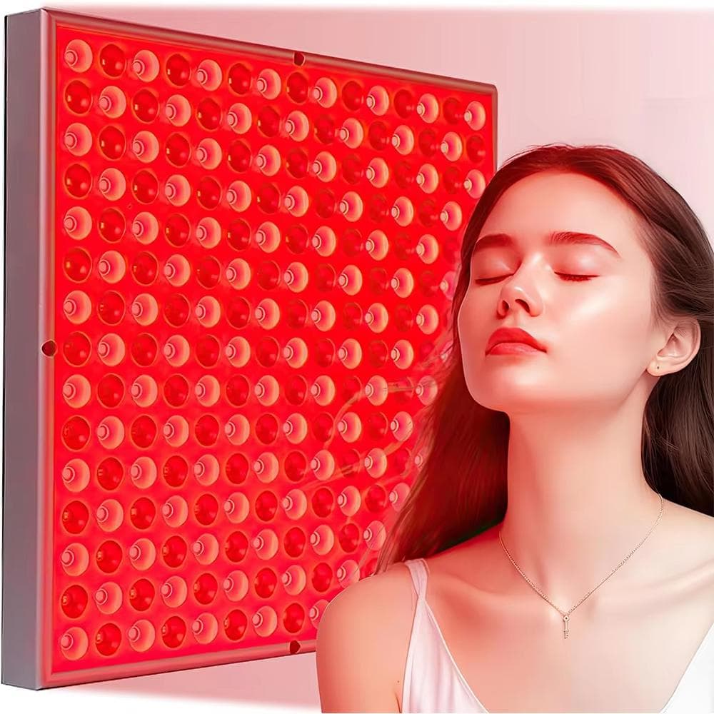Panel LED de Luz Roja 660nm Infrarrojo 850nm Cuidado de la Piel Facial y de Cuerpo Completo Belleza Salud para Confort Articular Muscular Uso Diario