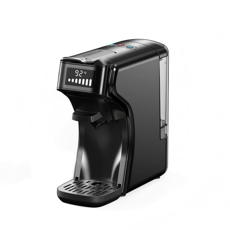 Cafetera de Cápsulas HiBREW H1B, Depósito de Agua de 600 ml, Extracción a 20 Bares de Presión, Modo Frío/Caliente, Indicador LED beige