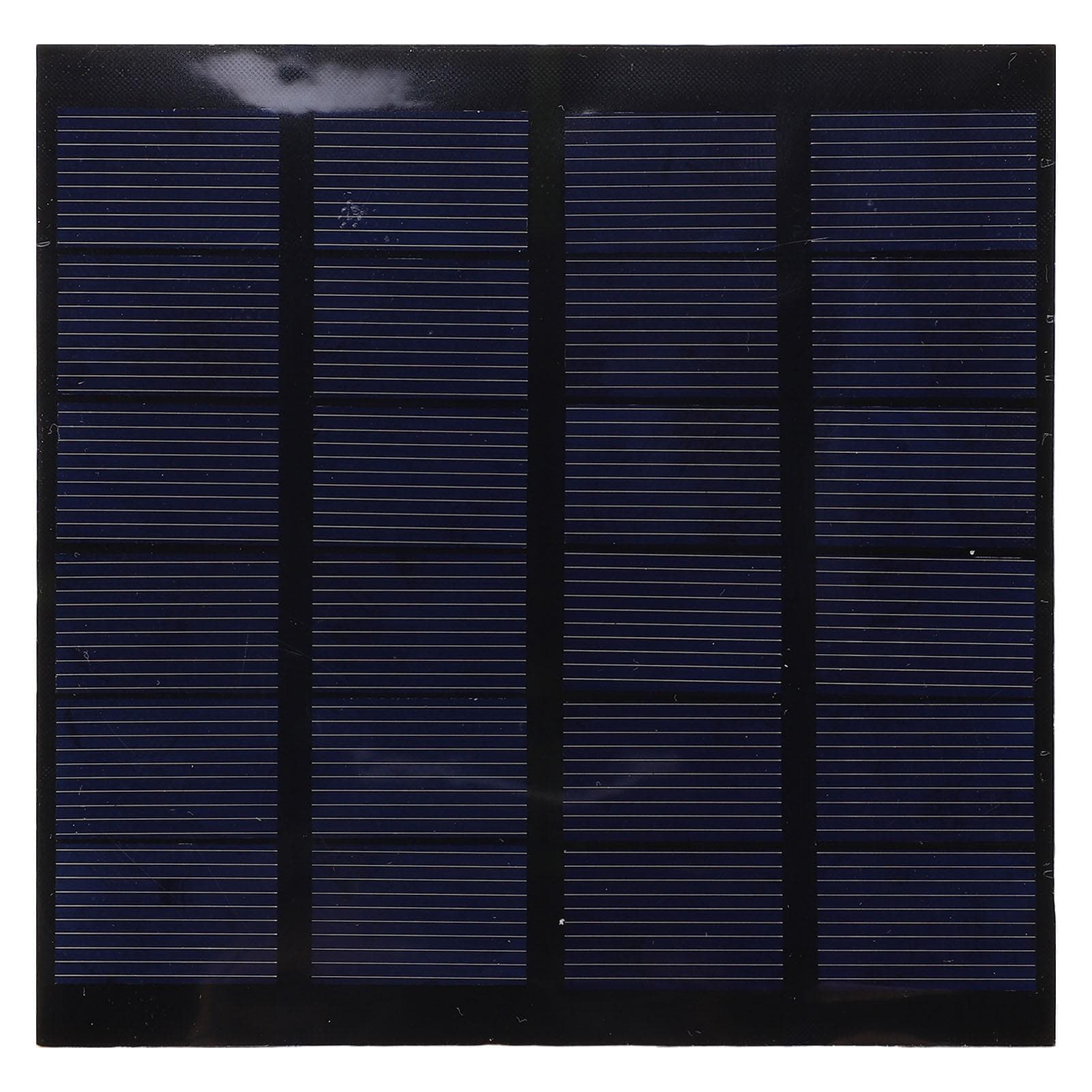 Panel Solar de 1.5W 6V Alta Tasa de Conversión Ahorro de Energía Alta Estabilidad Panel de Carga Solar para DIY