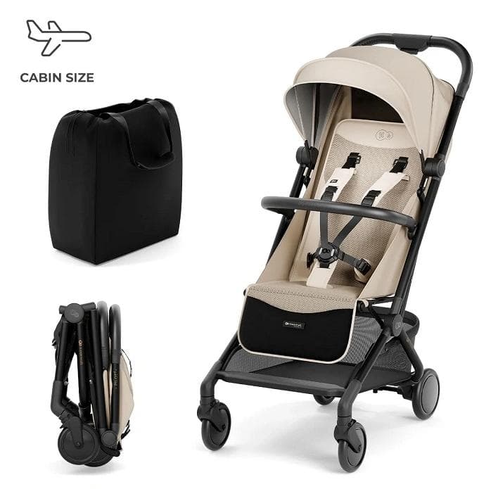 Carrinho de avião ultraleve Kinderkraft PILOT 2 bege