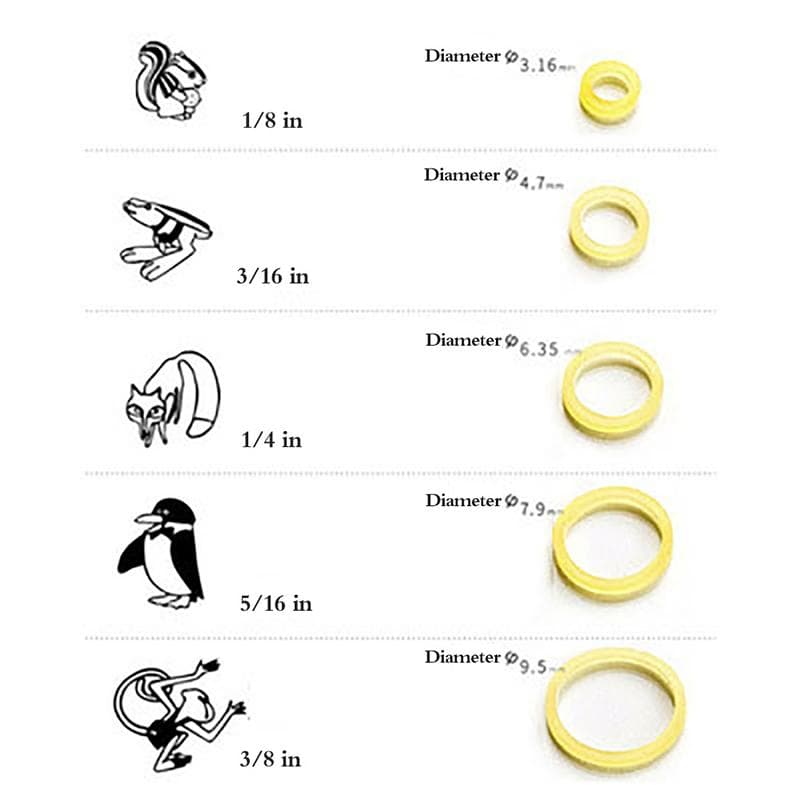 Venta 100 Piezas/1 Bolsa Banda Elástica Dental Bandas Elásticas Ortodónticas Látex Aparatos