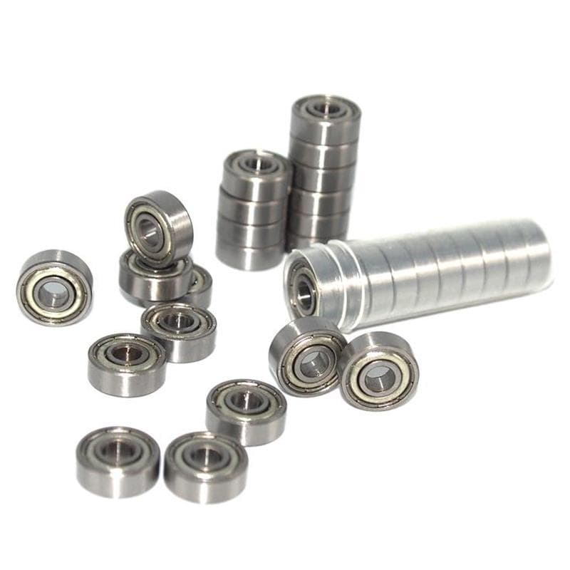 10pcs Rodamientos Miniatura 685zz 608z 625ZZ Silencioso Rodamiento Pequeño Rodamiento Miniatura de Bolas de Ranura Profunda Acero al Carbono para