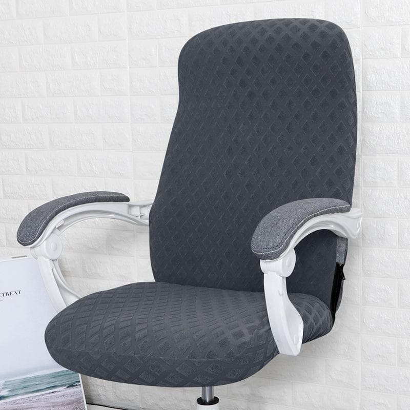 Funda para silla de oficina - Funda elástica universal para silla de escritorio, fundas para silla de computadora, fundas elásticas para asiento de