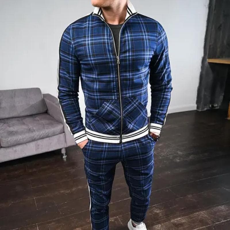 Nuevo Conjunto de chándal para caballero, conjuntos de chaquetas, traje para hombre, chándal de moda para hombre, traje deportivo, sudaderas, ropa