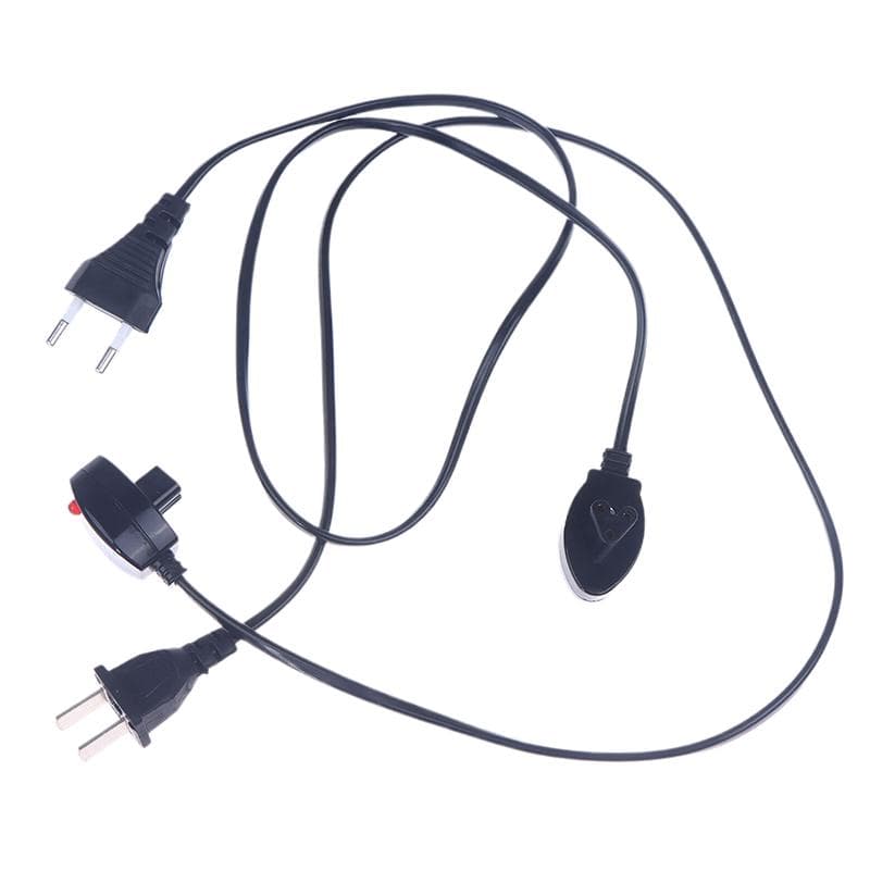 Cable de carga para botella de agua Enchufe de corriente Bolsa eléctrica Calentador de manos Bolsillo Recargable Enchufe Portátil para exteriores