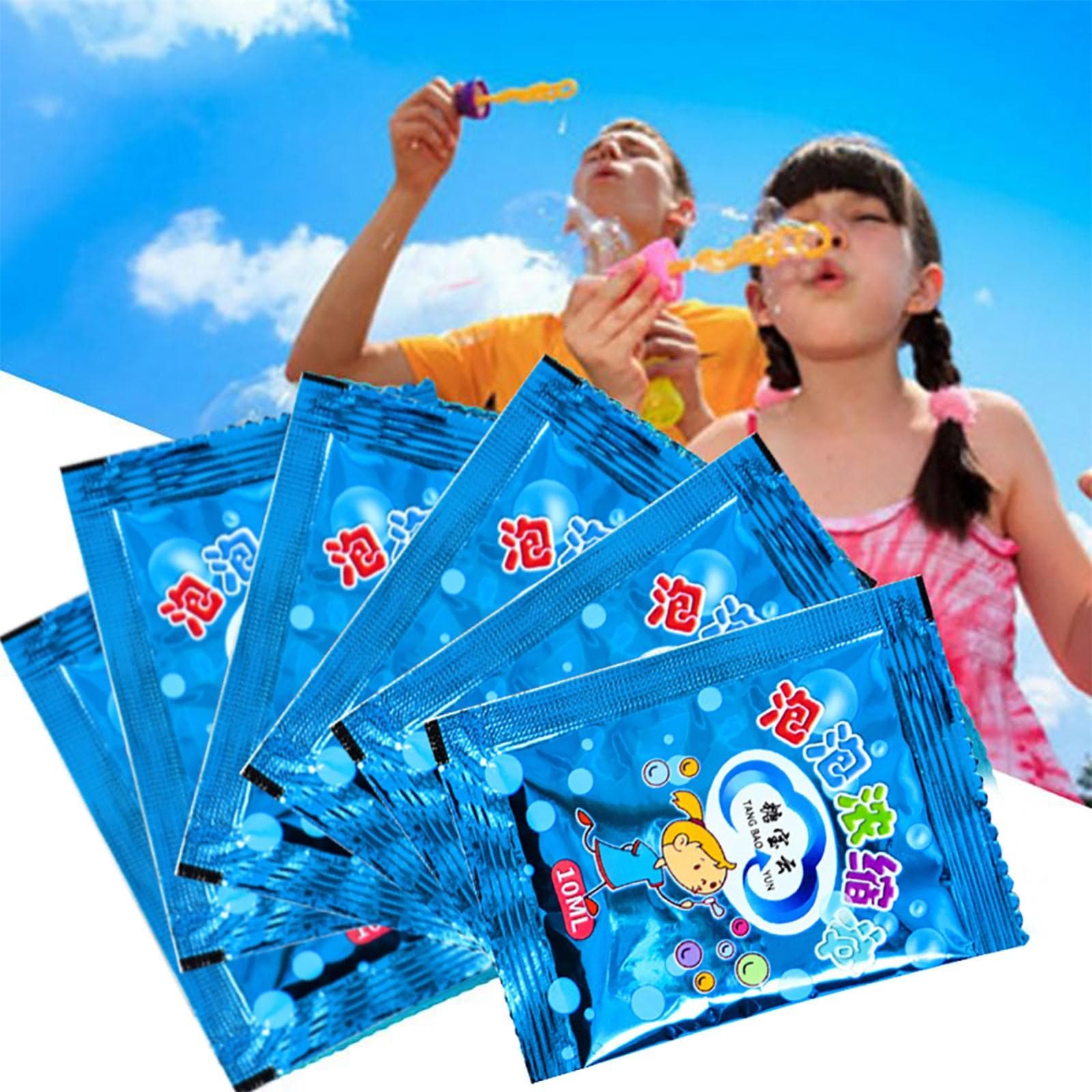 1,5,10 piezas de jabón líquido para burbujas de agua, juguetes de recarga de burbujas, materiales de jabón concentrado de agua para burbujas, 10 ml