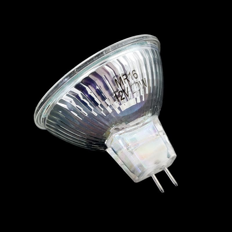 Lámpara de bombilla de luz halógena Mr16 de 12 V y 35 W con base para proyector, luz fría