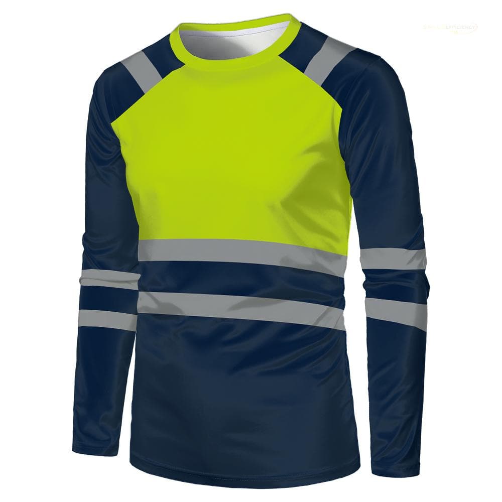 Otoño Nuevo Ropa de Trabajo de Seguridad para Hombre de Alta Calidad Secado Rápido Transpirable Tops de Trabajo Absorción del Sudor Comodidad