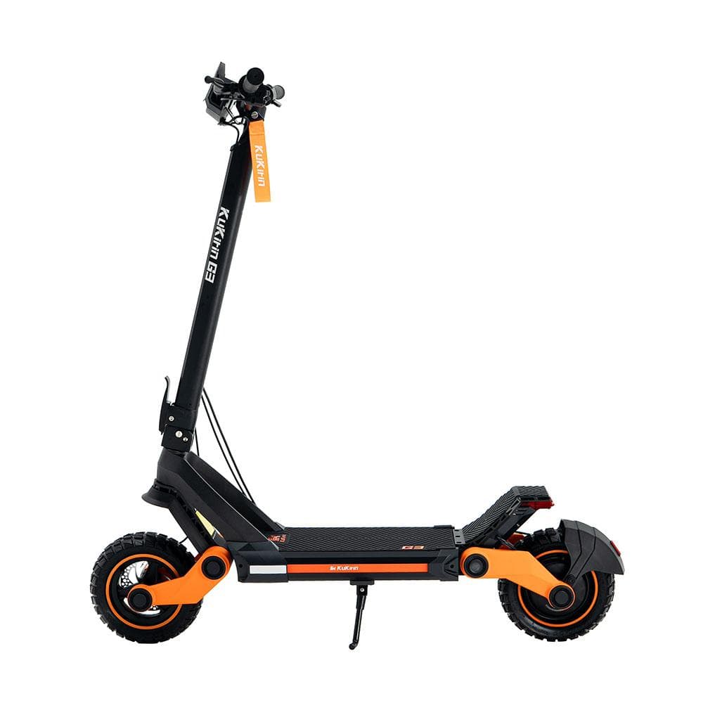 Patinete eléctrico KuKirin G3 de 10 pulgadas todoterreno, motor de 1200 W, batería de litio de 52 V y 18 Ah negro