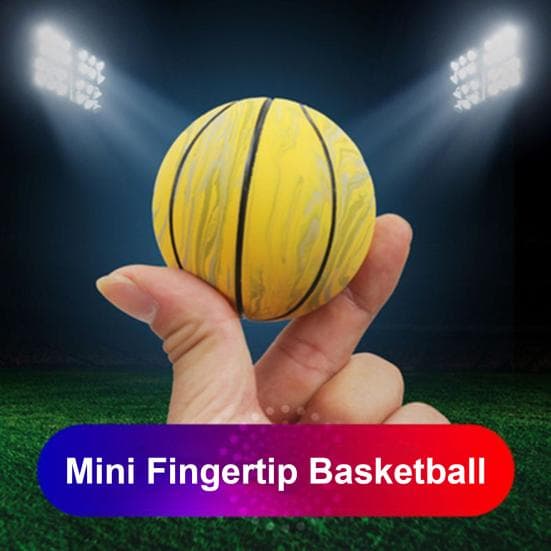 Mini Baloncesto Juguete Resistente al Desgaste Ultra-alta Elasticidad Ecológico Caucho No Inflable Pelota Pequeña Juguete para Niños
