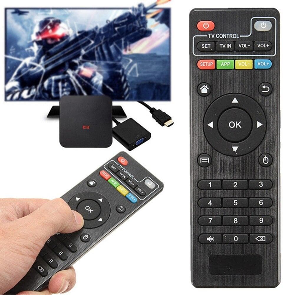 Control remoto inalámbrico de repuesto para T95 H96 TX6 X96MINI X88 Hk1 Mx10 Mini Android TV Box para Dispositivo de TV inteligente de Android