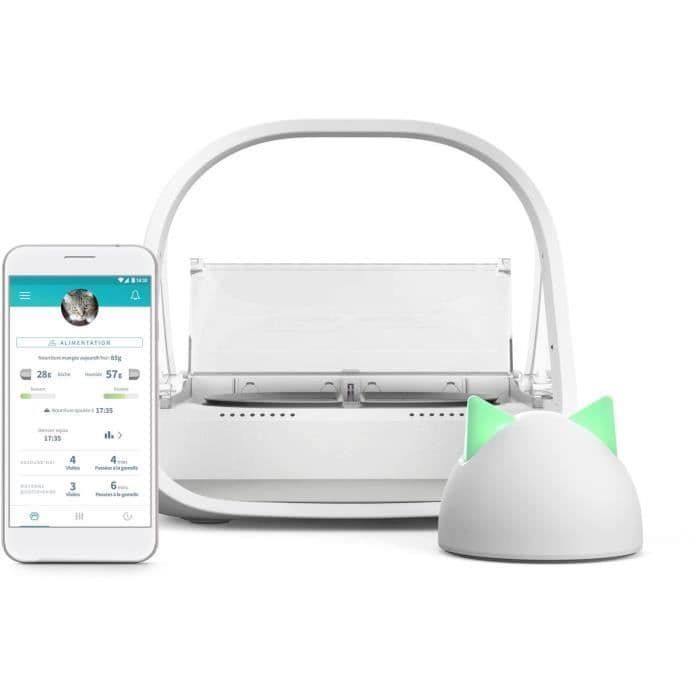SUREFEED Dispensador de comida com chip eletrónico conectado - Branco (Entregue sem o Hub)