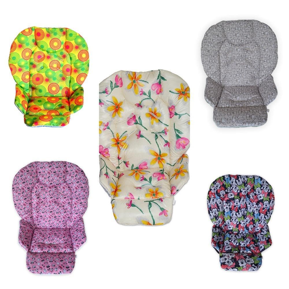Funda impermeable con estampado Chicco Polly para trona, inserto repelente al agua para trona cm