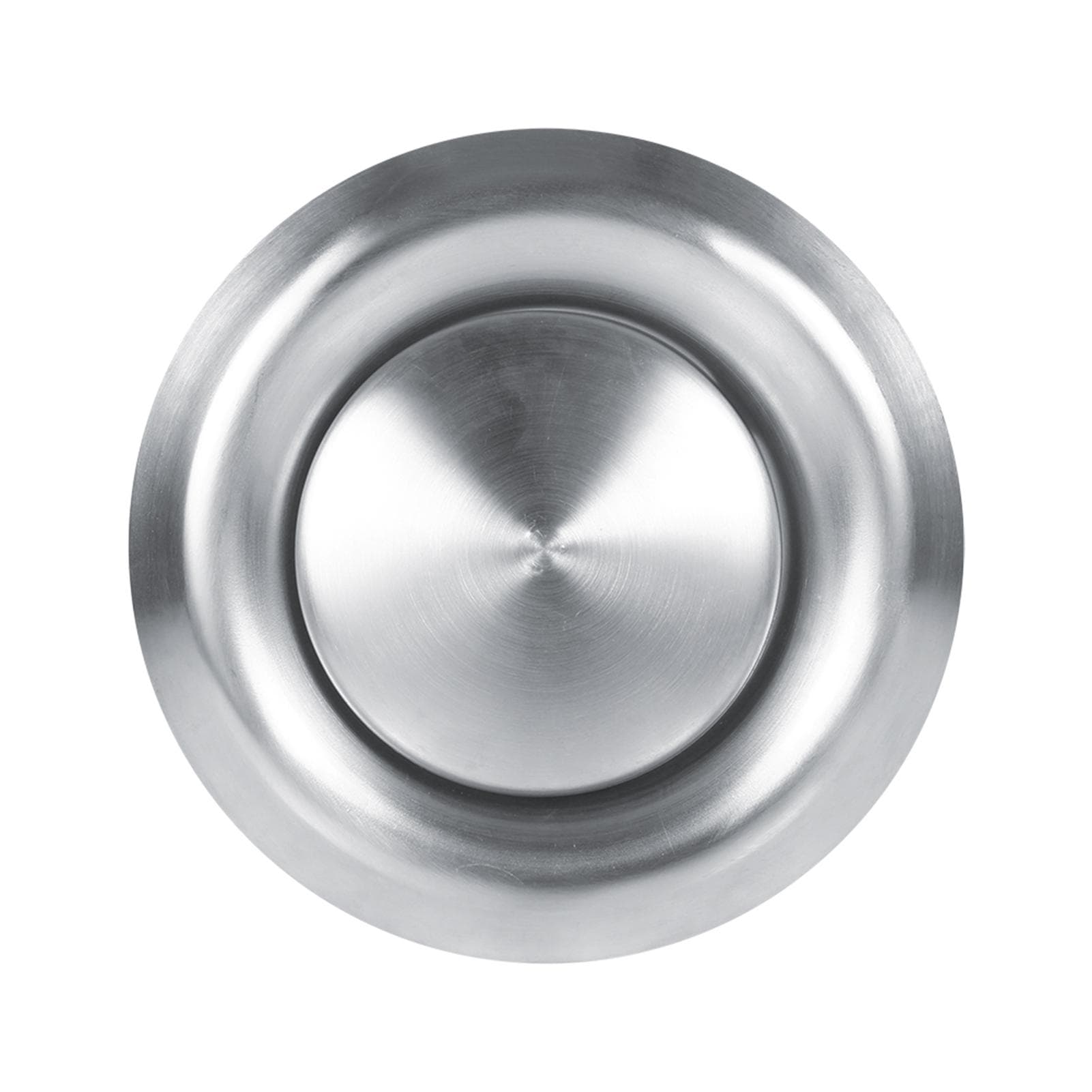 Rejilla de Ventilación Redonda de Acero Inoxidable para Pared/Techo Ajustable para Hogar